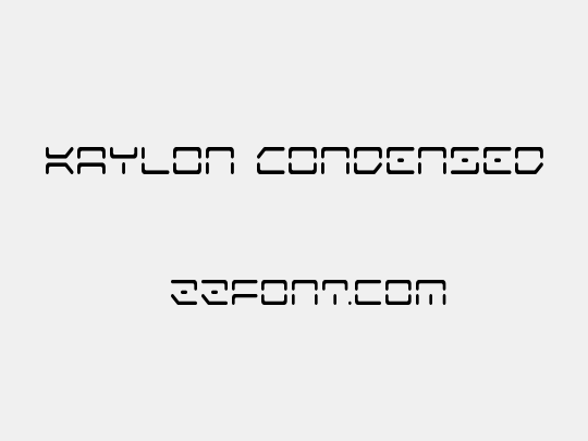 Kaylon Condensed