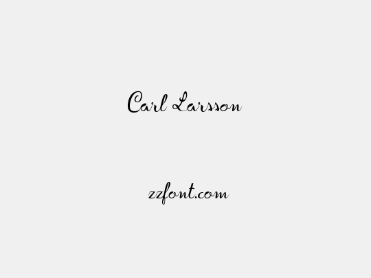 Carl Larsson