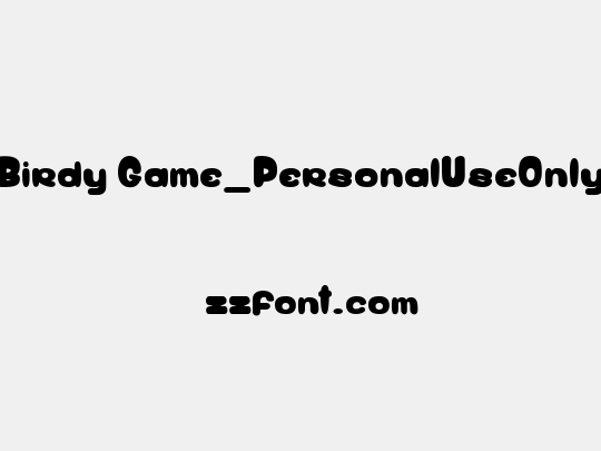 Birdy Game_PersonalUseOnly