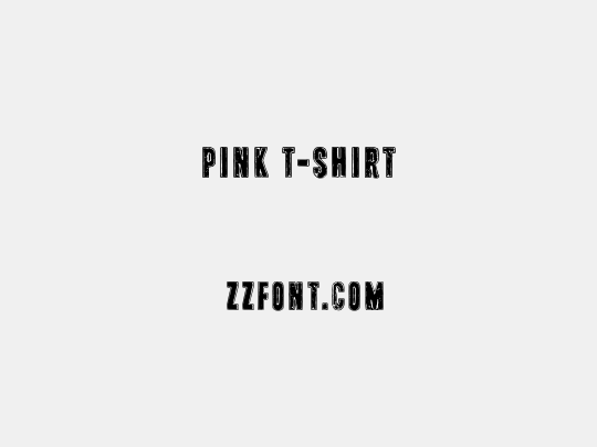 Pink T-shirt
