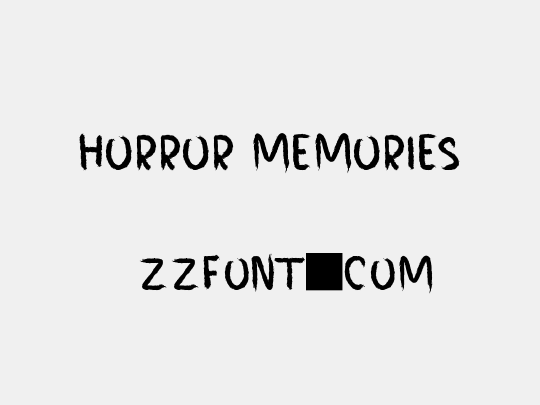 HORROR MEMORIES