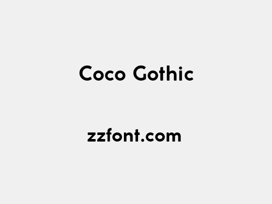 Coco Gothic