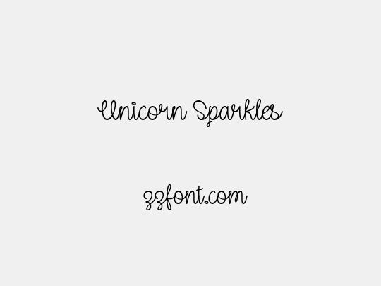 Unicorn Sparkles
