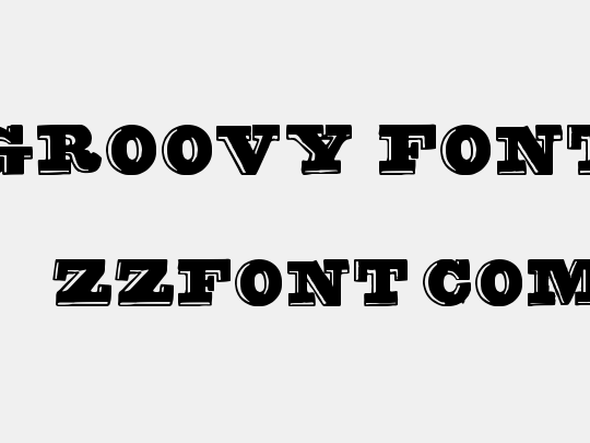 groovy font