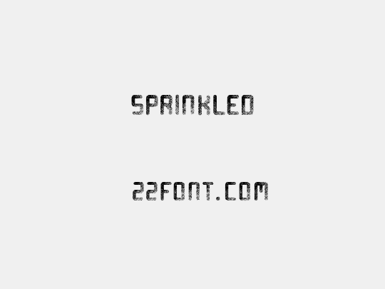 Sprinkled