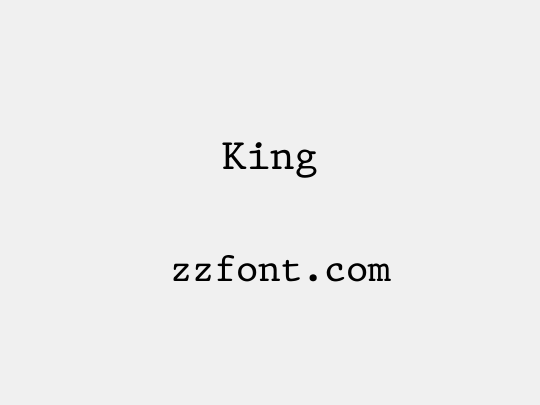 King