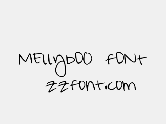 MEllybO0 fONt