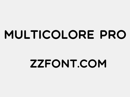 Multicolore Pro