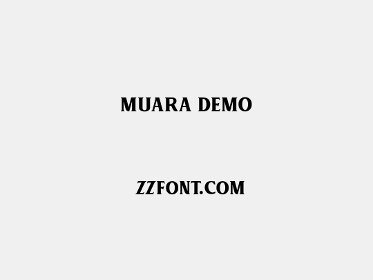 MUARA DEMO