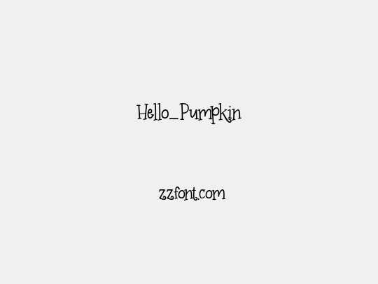 Hello_Pumpkin