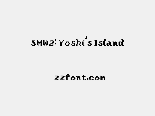 SMW2: Yoshi's Island