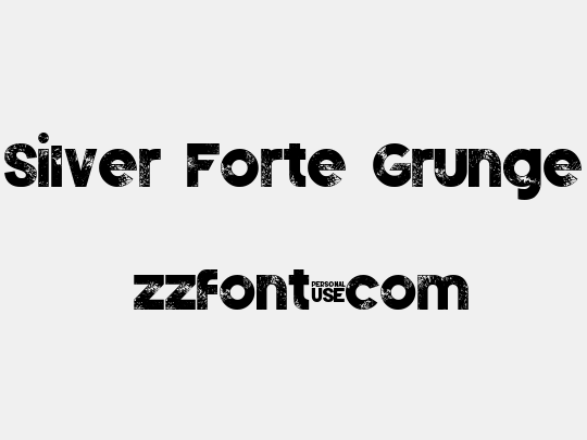 Silver Forte Grunge