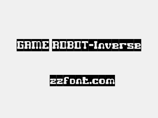 GAME ROBOT-Inverse