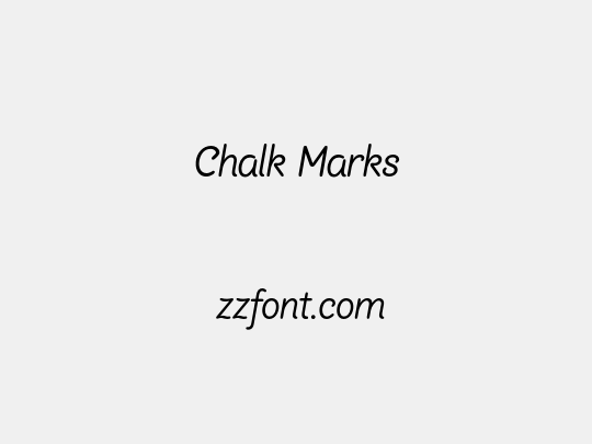 Chalk Marks