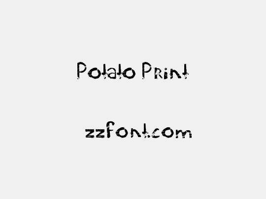 Potato Print