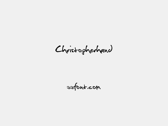 Christopherhand