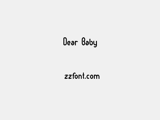 Dear Baby