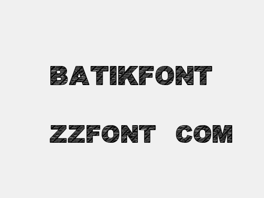 BatikFont1
