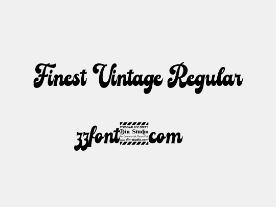 Finest Vintage Regular