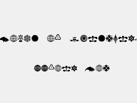 Cornucopia of Ornaments Four