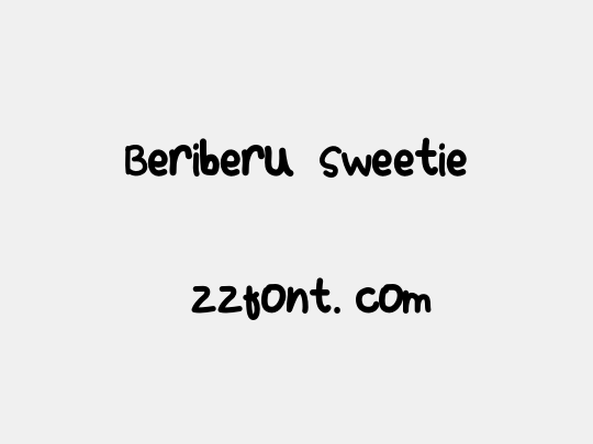 Beriberu Sweetie