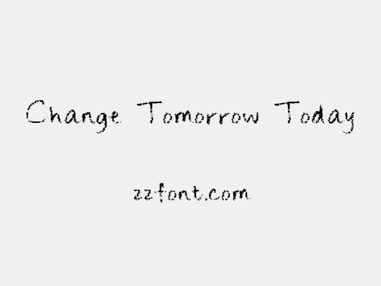 Change Tomorrow Today