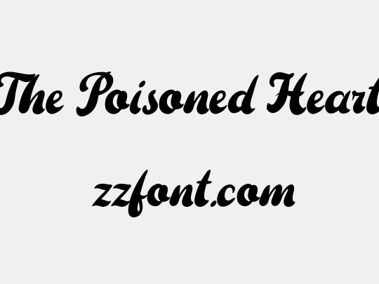 The Poisoned Heart