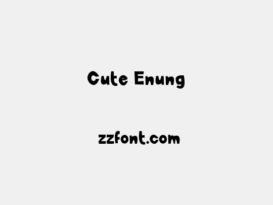 Cute Enung