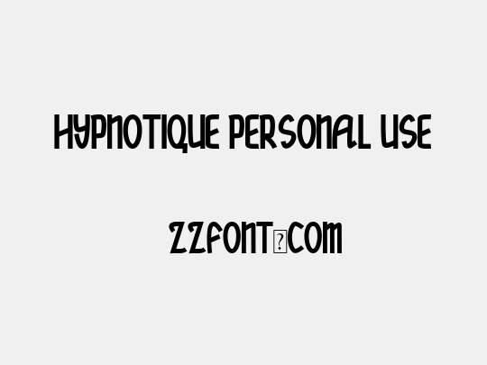 hypnotique personal use