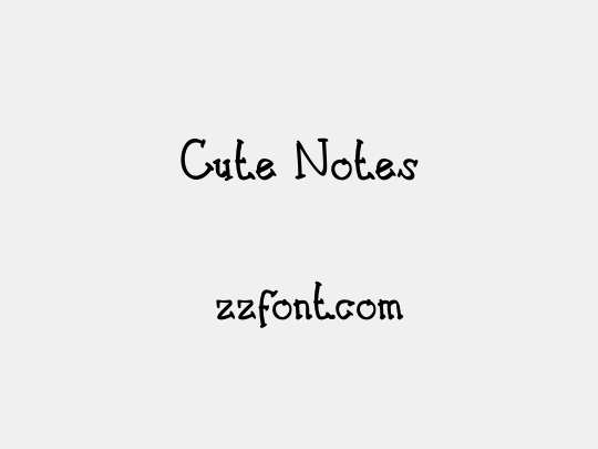 Cute Notes