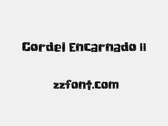 Cordel Encarnado II