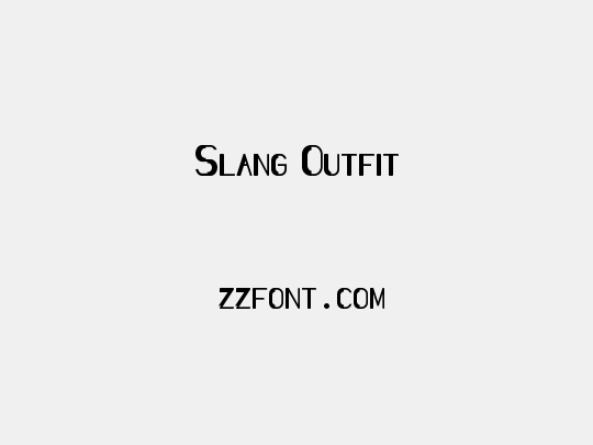 Slang Outfit