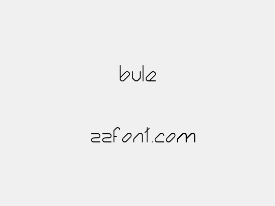 Bule