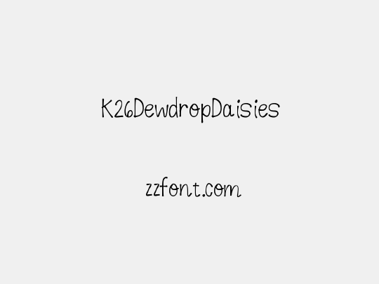 K26DewdropDaisies