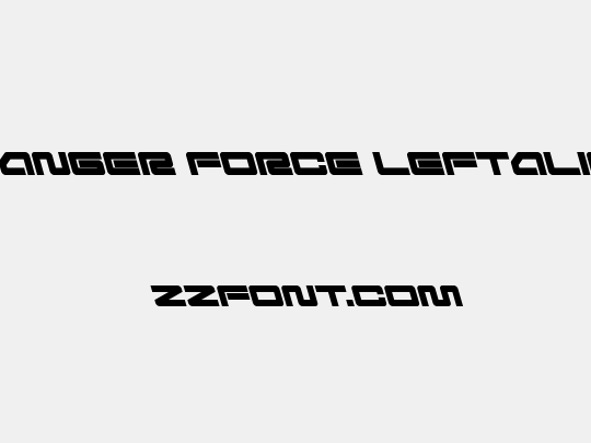 Ranger Force Leftalic