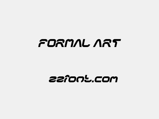 FORMAL ART
