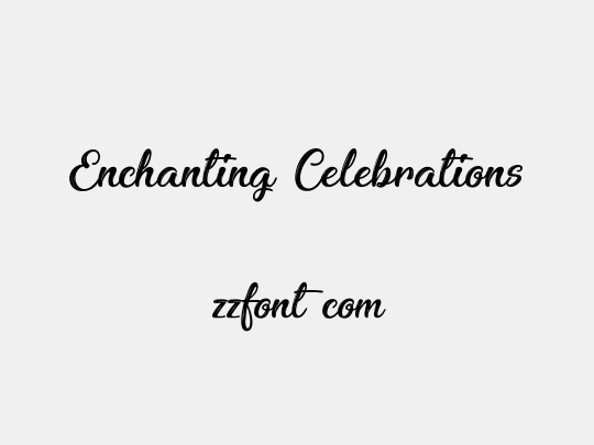Enchanting Celebrations