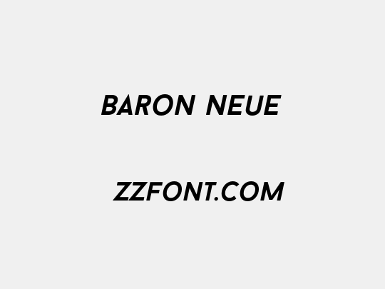 Baron Neue