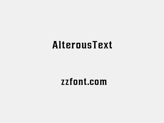 AlterousText