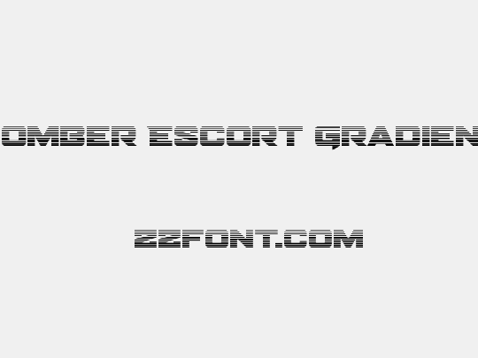 Bomber Escort Gradient