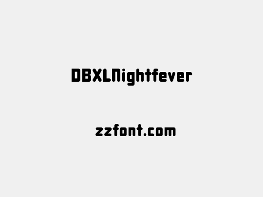 DBXLNightfever