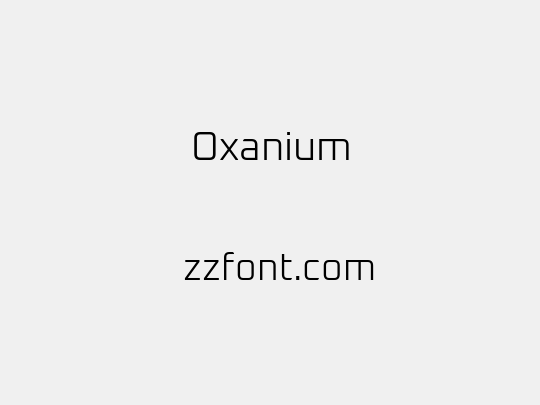 Oxanium
