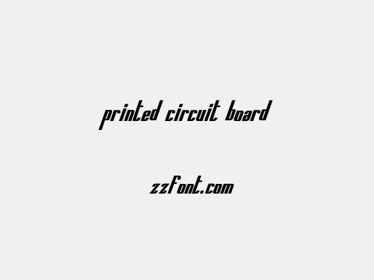 Printed Circuit Board