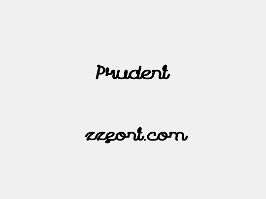 Prudent
