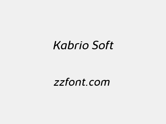Kabrio Soft