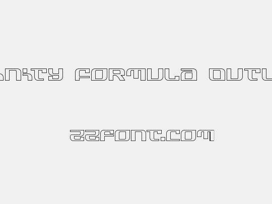 Infinity Formula Outline