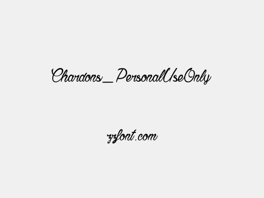 Chardons_PersonalUseOnly