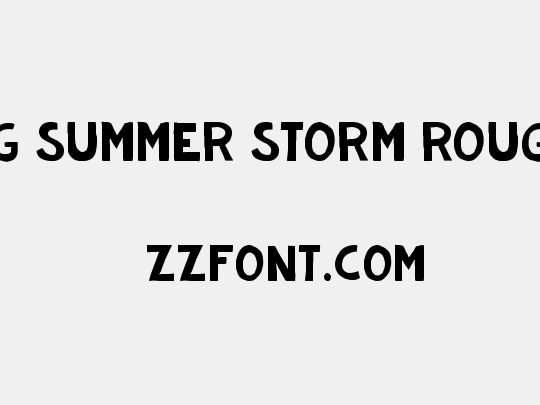KG Summer Storm Rough