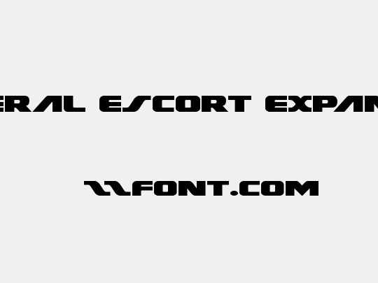 Federal Escort Expanded