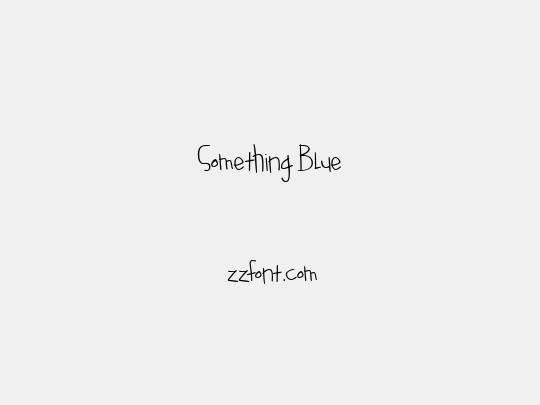Something Blue